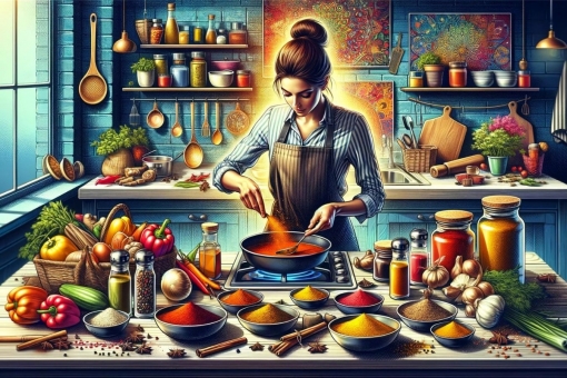 Baharatlarla Yemek Pişirme Teknikleri Baharatlarla Yemek Pişirme Teknikleri