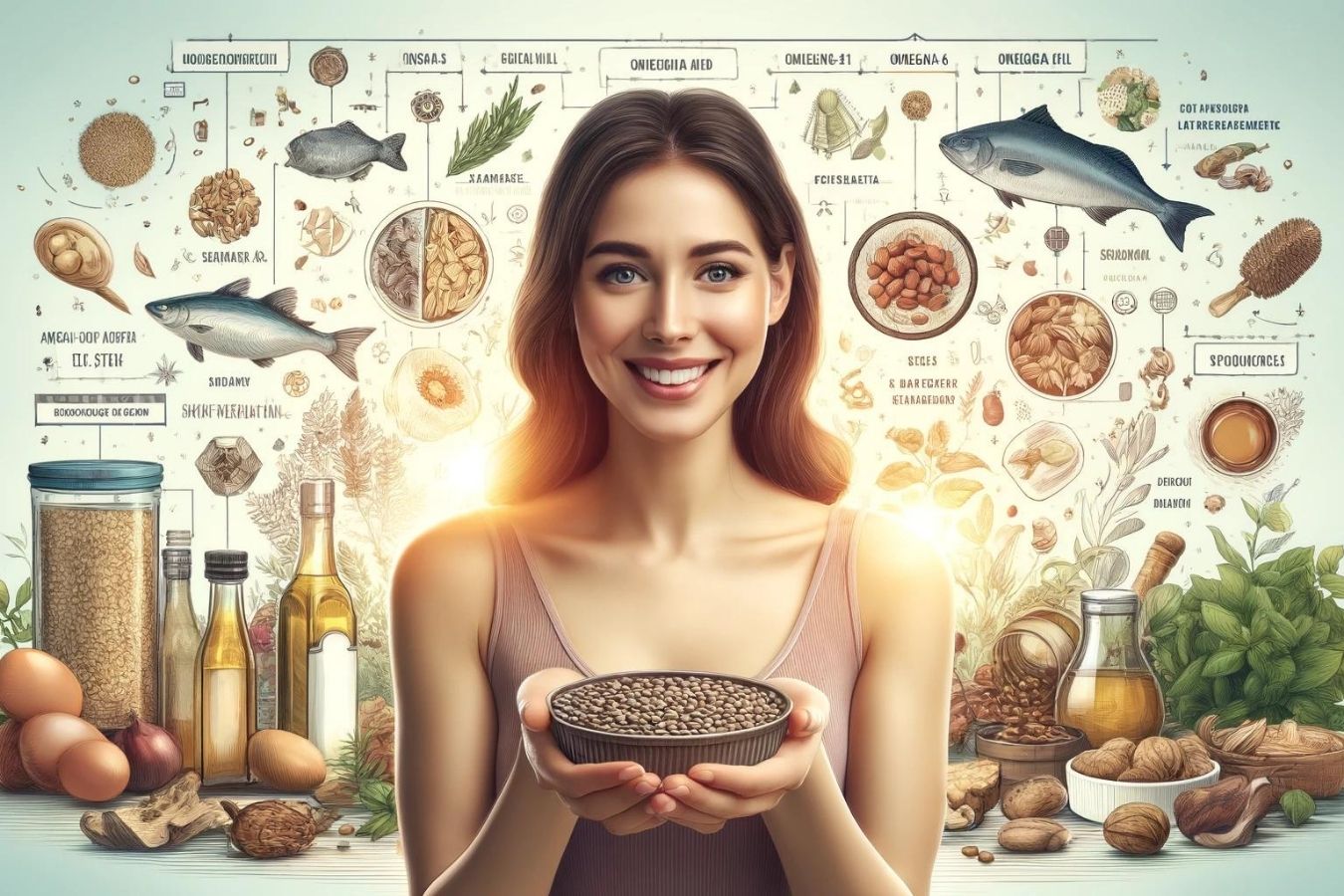 Omega-3 ve Omega-6 Yağ Asitleri: Dengeli Tüketimin Önemi