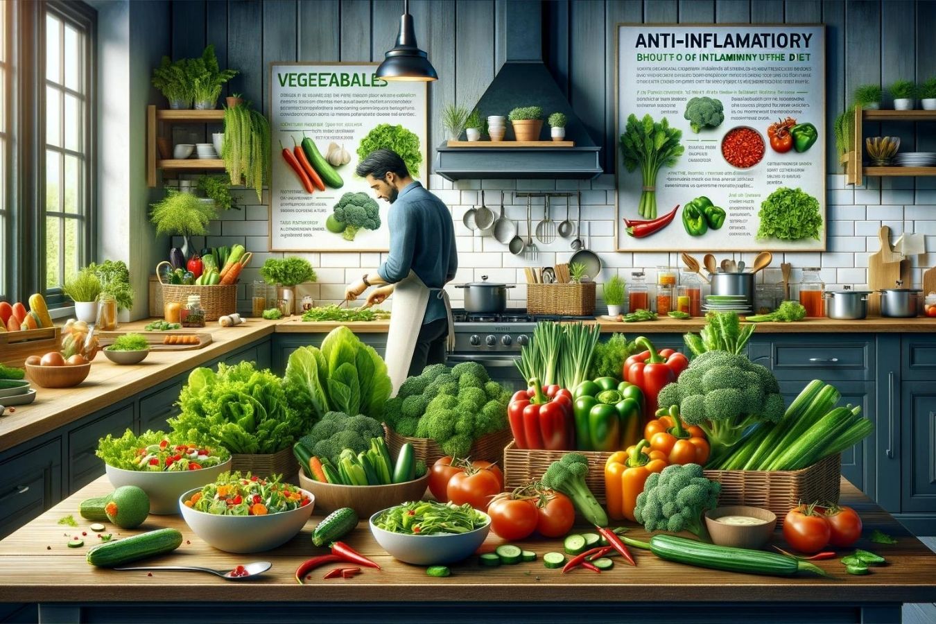 Anti-Inflamatuar Beslenme: Hangi Sebzeler Tüketilmeli?