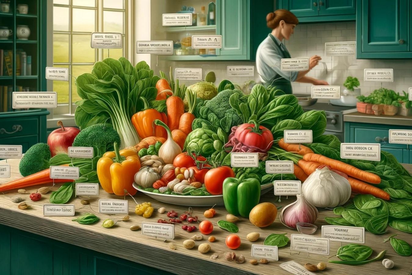 Sebzelerde Bulunan Temel Vitamin ve Mineraller