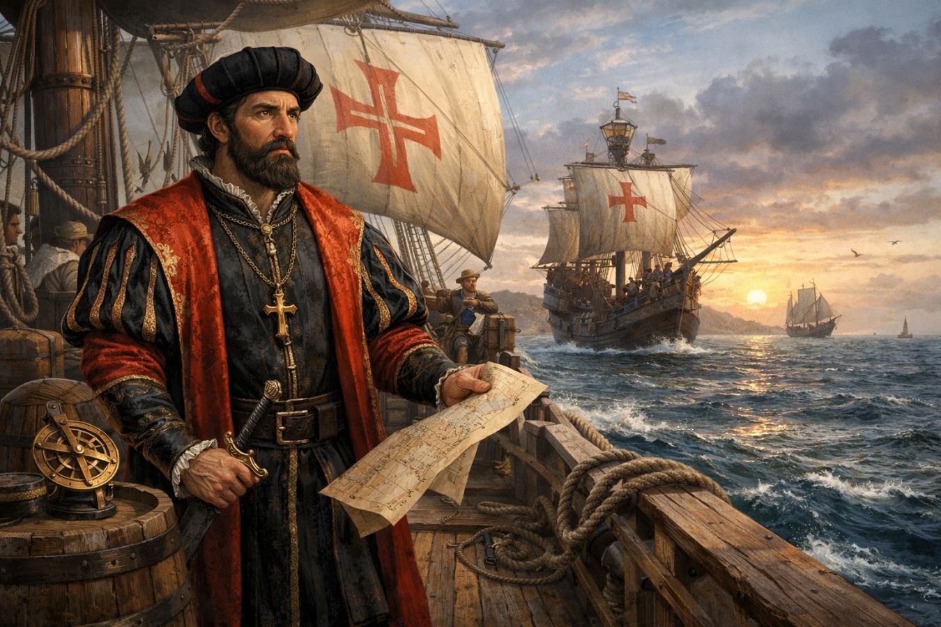 Baharat Komutanı: Vasco da Gama'nın Denizlerdeki Macerası