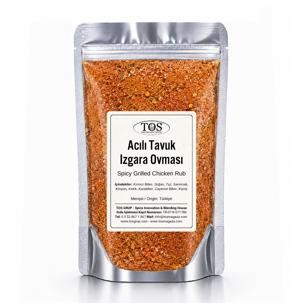 Acılı Tavuk Izgara Ovması