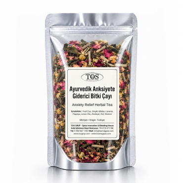 Ayurvedik Anksiyete Giderici Bitki Çayı