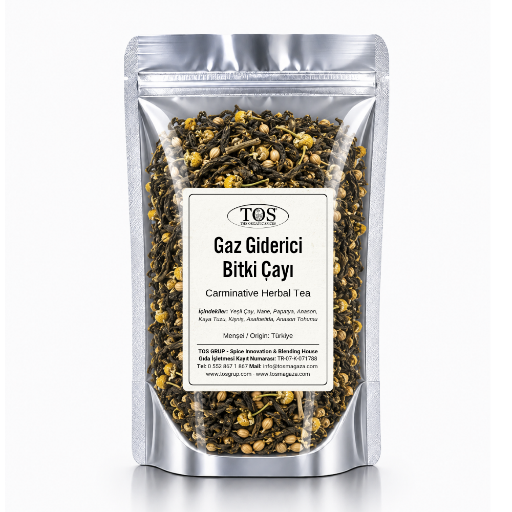 Ayurvedik Gaz Giderici Bitki Çayı