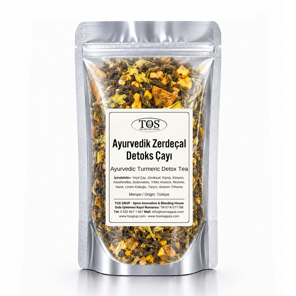 Ayurvedik Zerdeçal Detoks Çayı