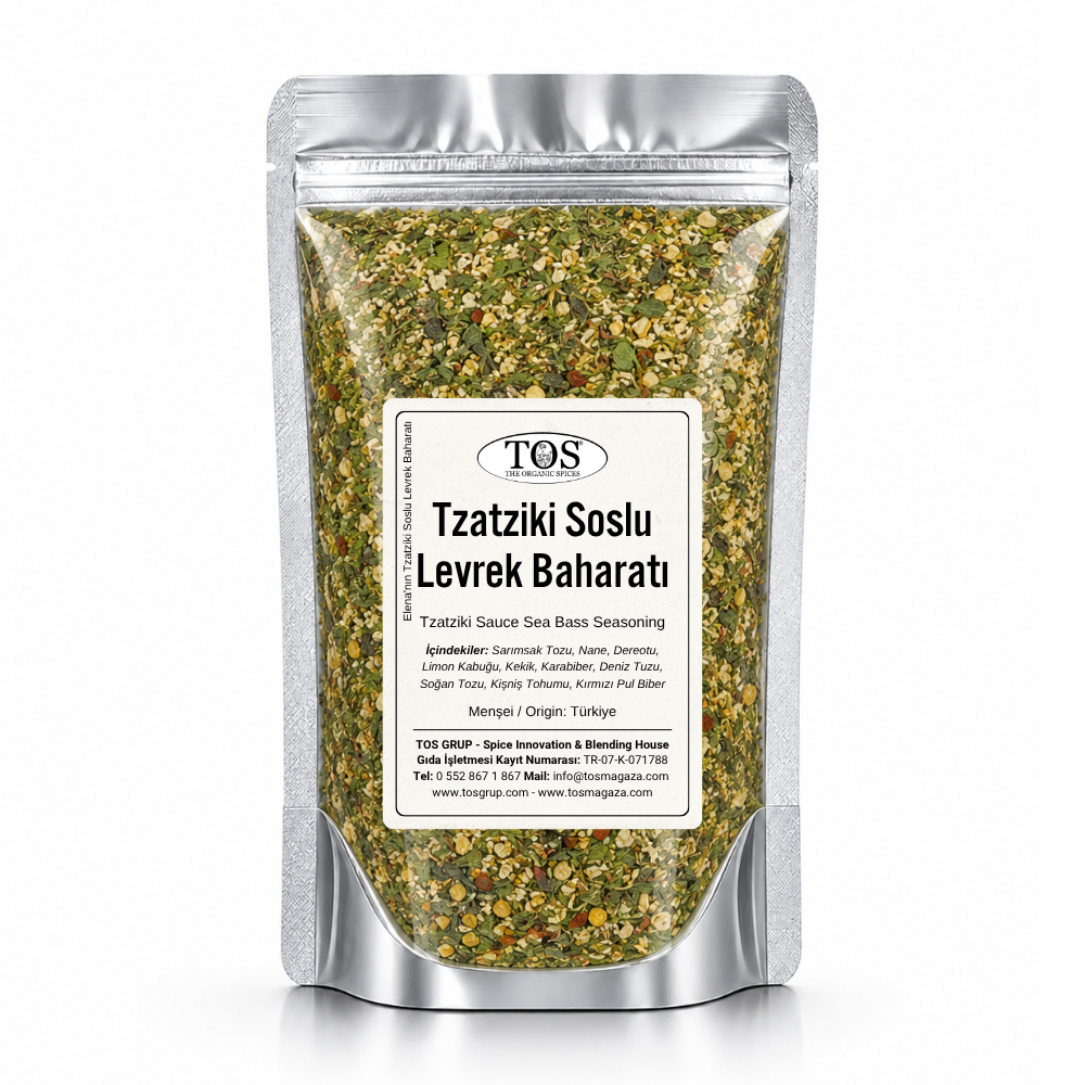 Elena'nın Tzatziki Soslu Levrek Baharatı