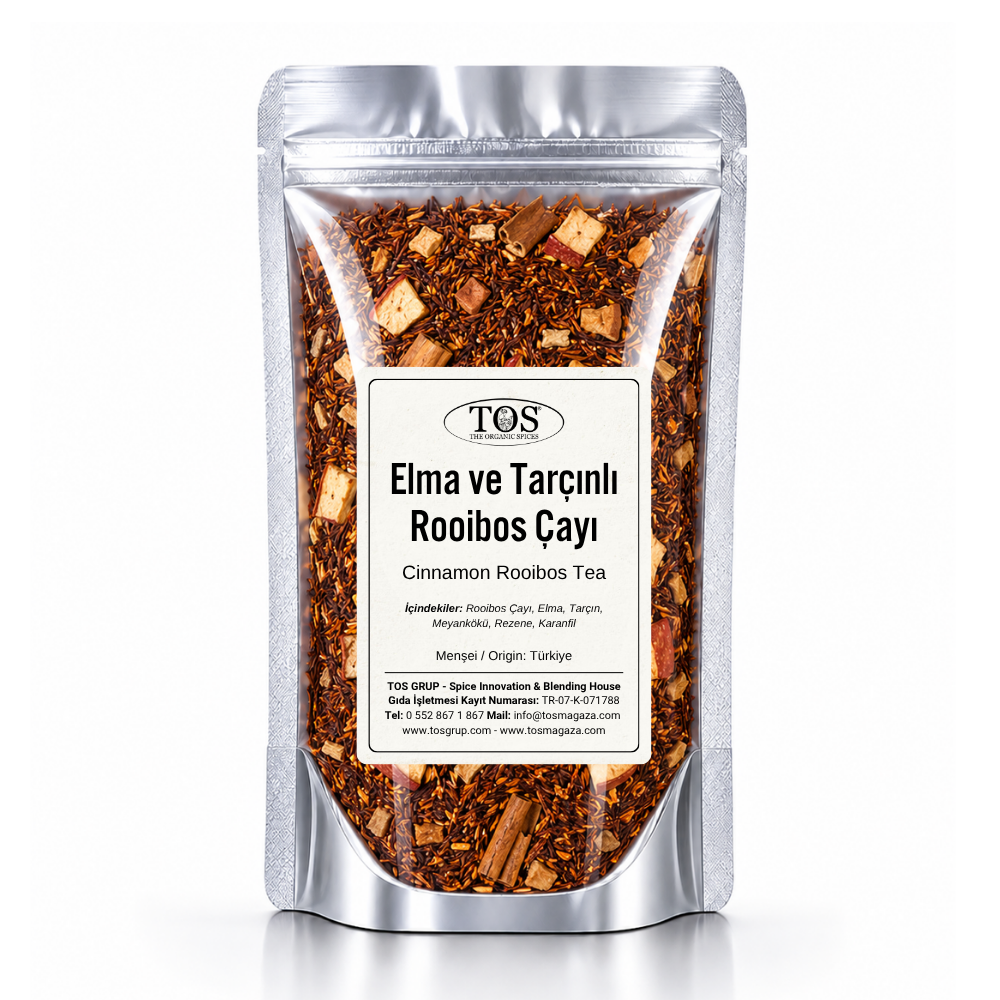 Elma ve Tarçınlı Rooibos Çayı