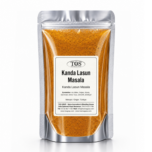 Ev Yapımı Kanda Lasun (Kolhapuri) Masala