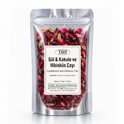 Gül & Kakule ve Hibisküs Çayı