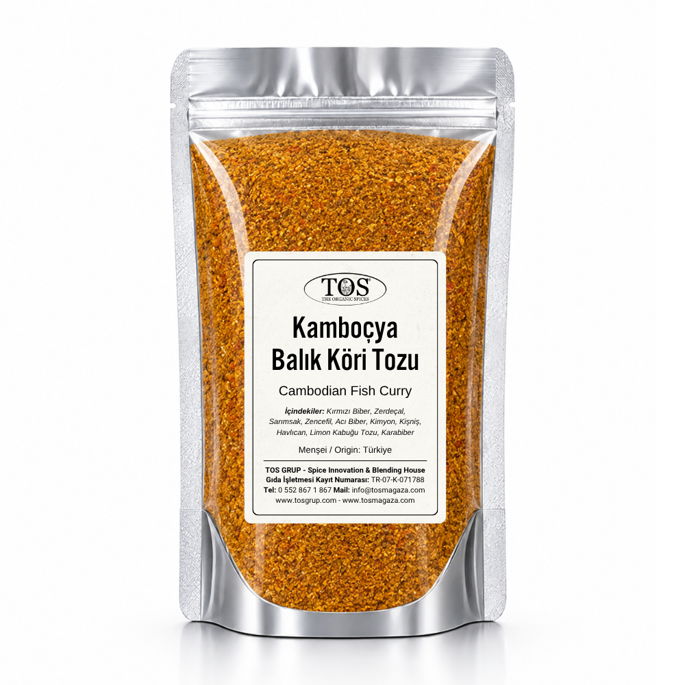 Kamboçya Balık Köri Tozu