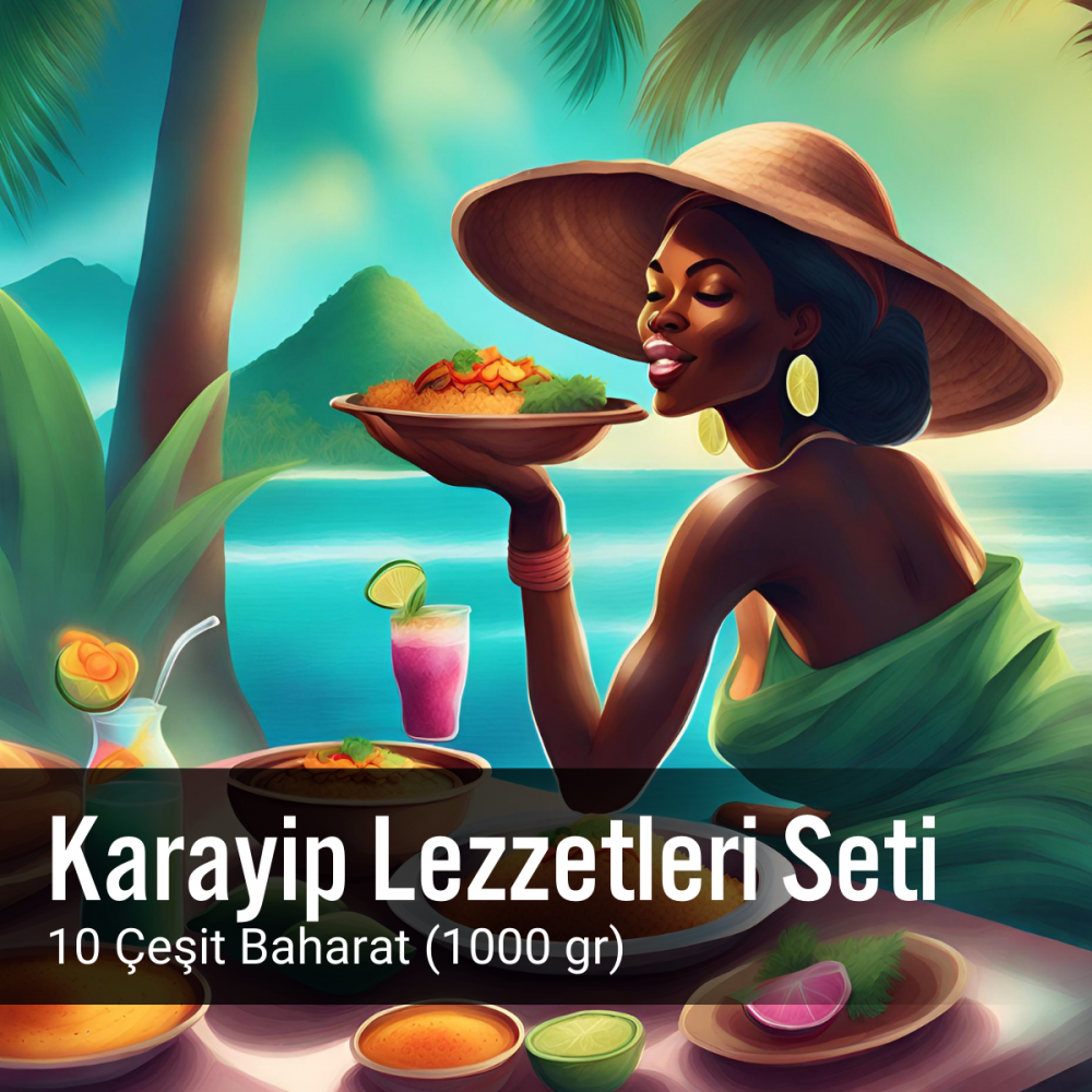 Karayip Lezzetleri Baharat Seti