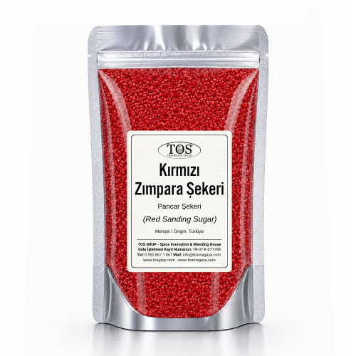 Kırmızı Zımpara Şekeri