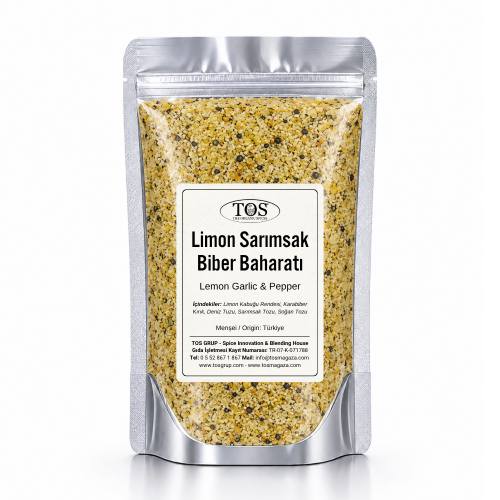 Limon Sarımsak ve Biber Baharatı