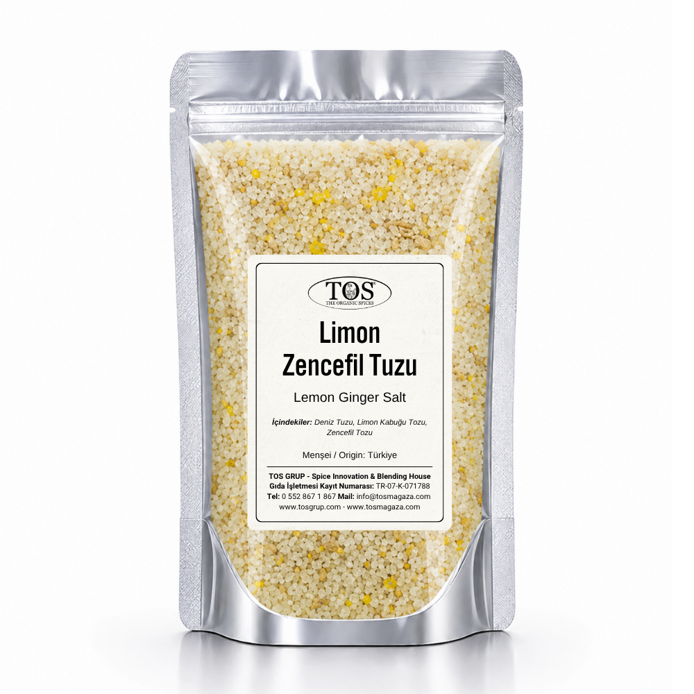 Limon Zencefil Tuzu