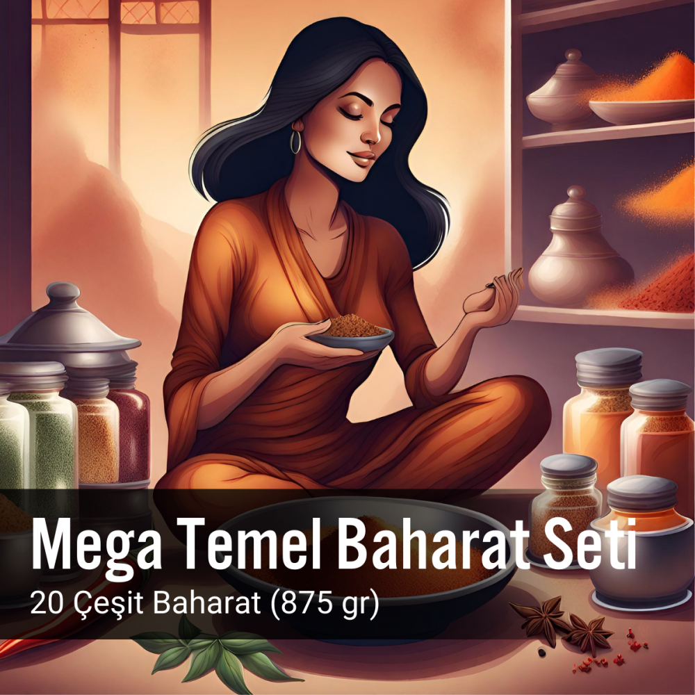 Mega Temel Baharat Seti (20'li)
