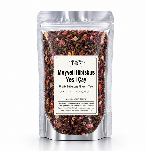 Meyveli Hibiskus Yeşil Çay