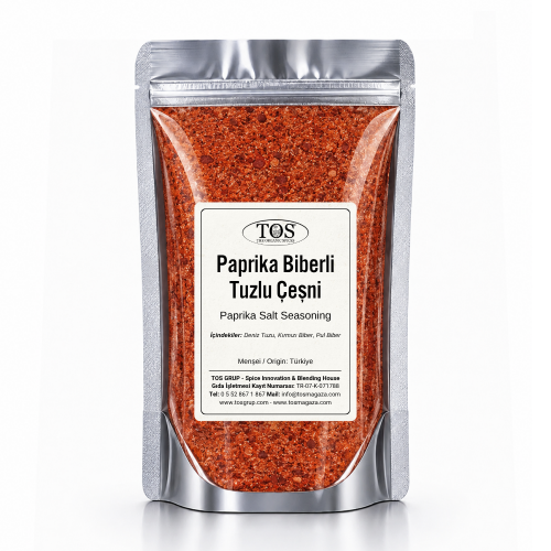 Paprika Biberli Tuzlu Çeşni
