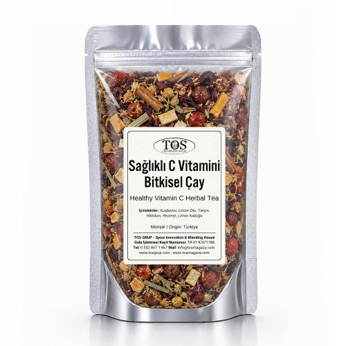 Sağlıklı C Vitamini Bitkisel Çay