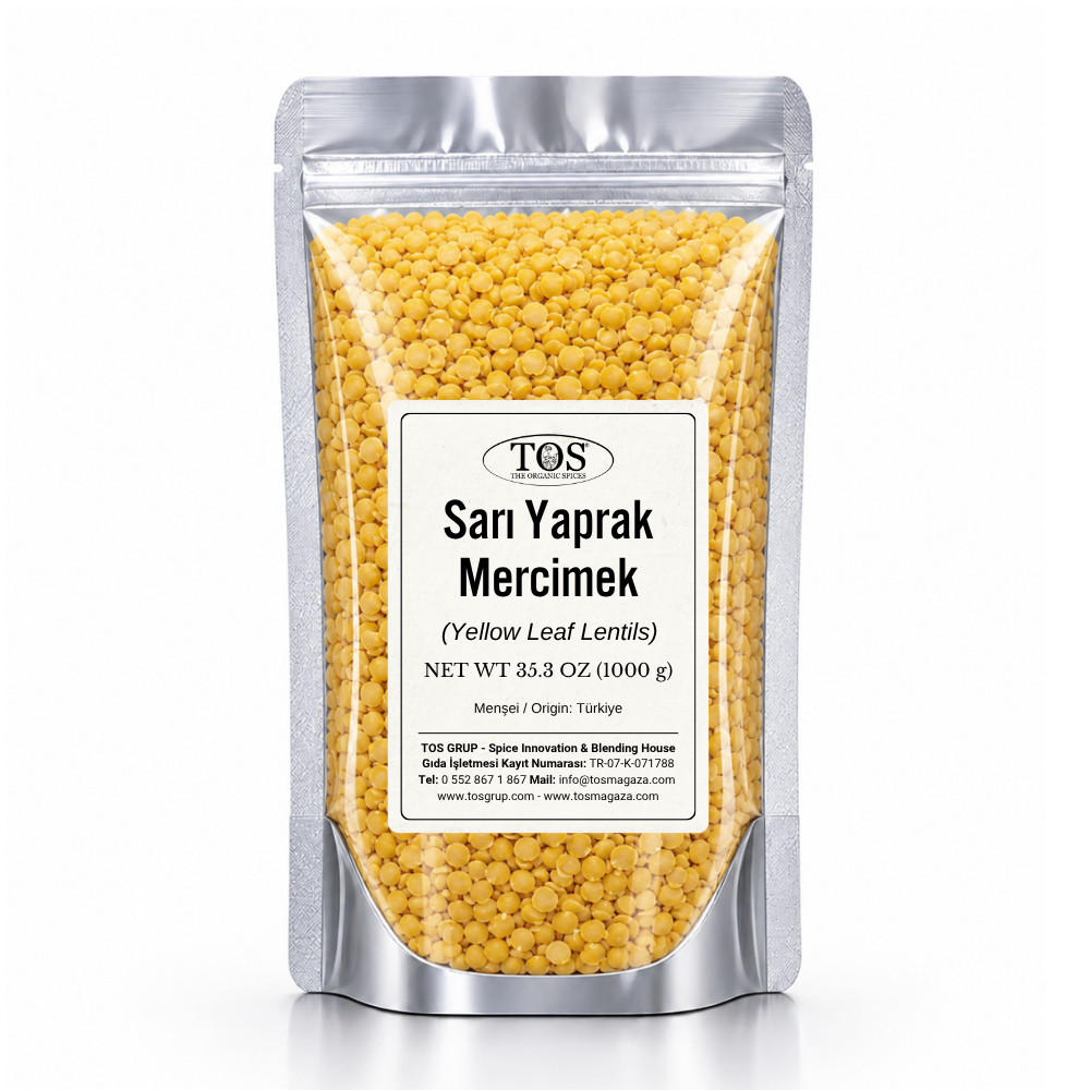 Sarı Yaprak Mercimek 1 kg