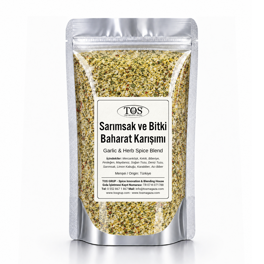 Sarımsak ve Bitki Baharat Karışımı