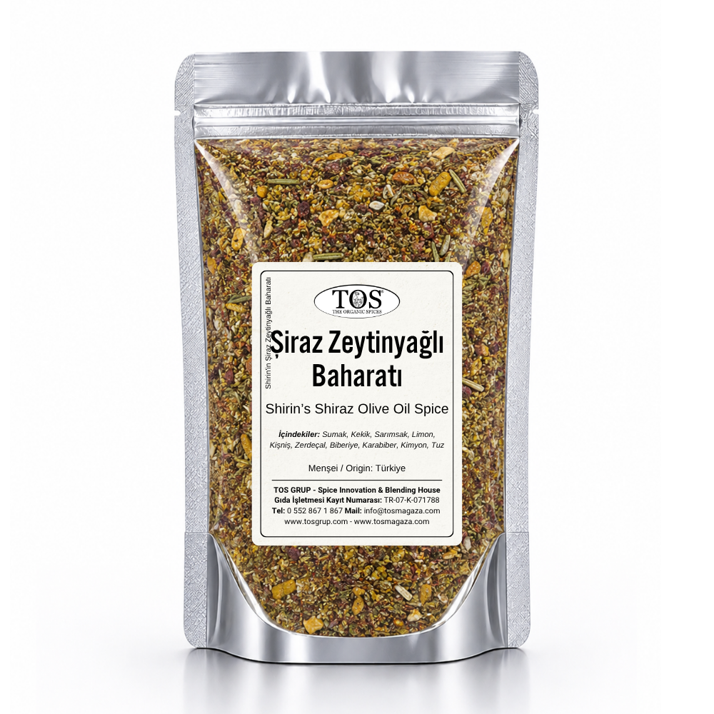 Shirin'in Şiraz Zeytinyağlı Baharatı