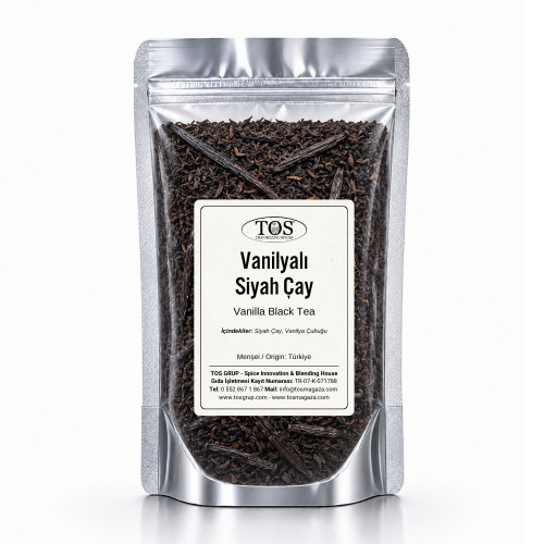 Vanilyalı Siyah Çay