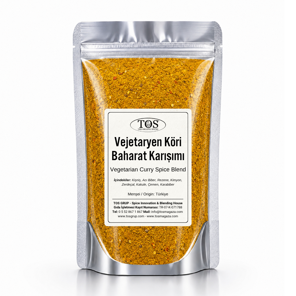 Vejetaryen Köri Baharat Karışımı
