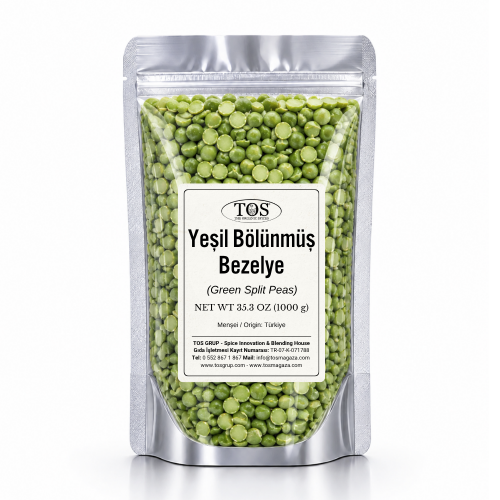 Yeşil Bölünmüş Bezelye 1 kg