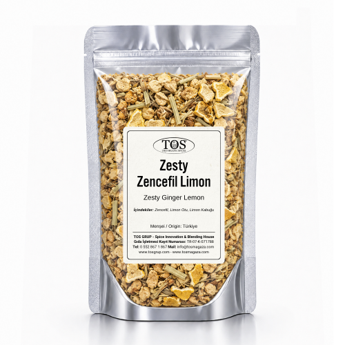 Zesty Zencefil Limon Çayı